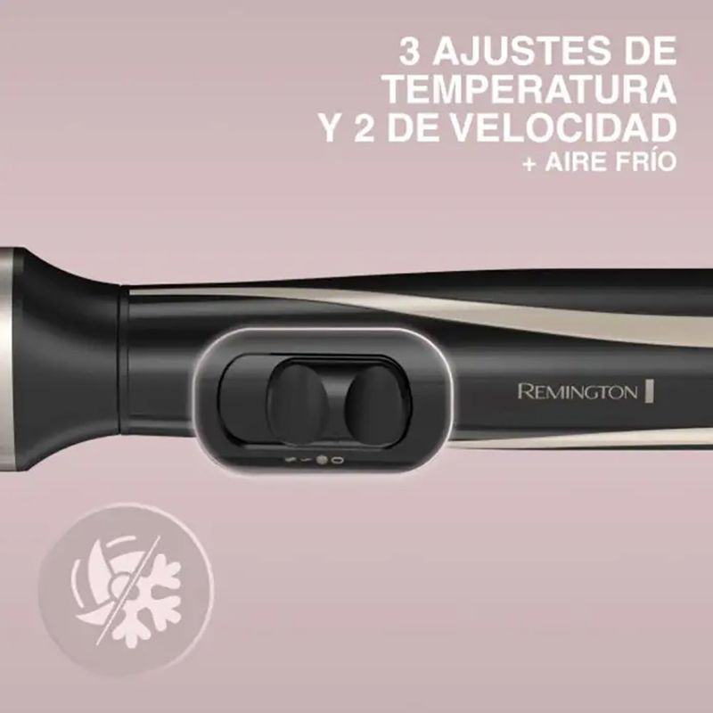 Cepillo Secador de Cabello Wet2Style 1200 W con Antifrizz Negro