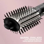 Cepillo Secador de Cabello Wet2Style 1200 W con Antifrizz Negro