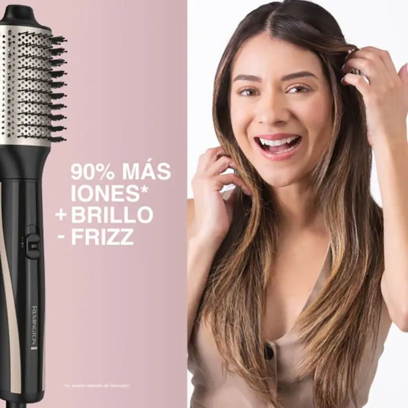 Cepillo Secador de Cabello Wet2Style 1200 W con Antifrizz Negro