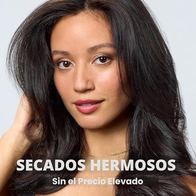 Cepillo Secador de Cabello One-Step 2.4 Plg con Tecnología Iónica y Accesorios Negro