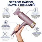 Secadora de Cabello Digital Airvive con Tecnología Iónica y Accesorios Magnéticos