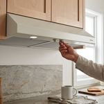 Campana Extractora de Olores 30 plg Color Blanco