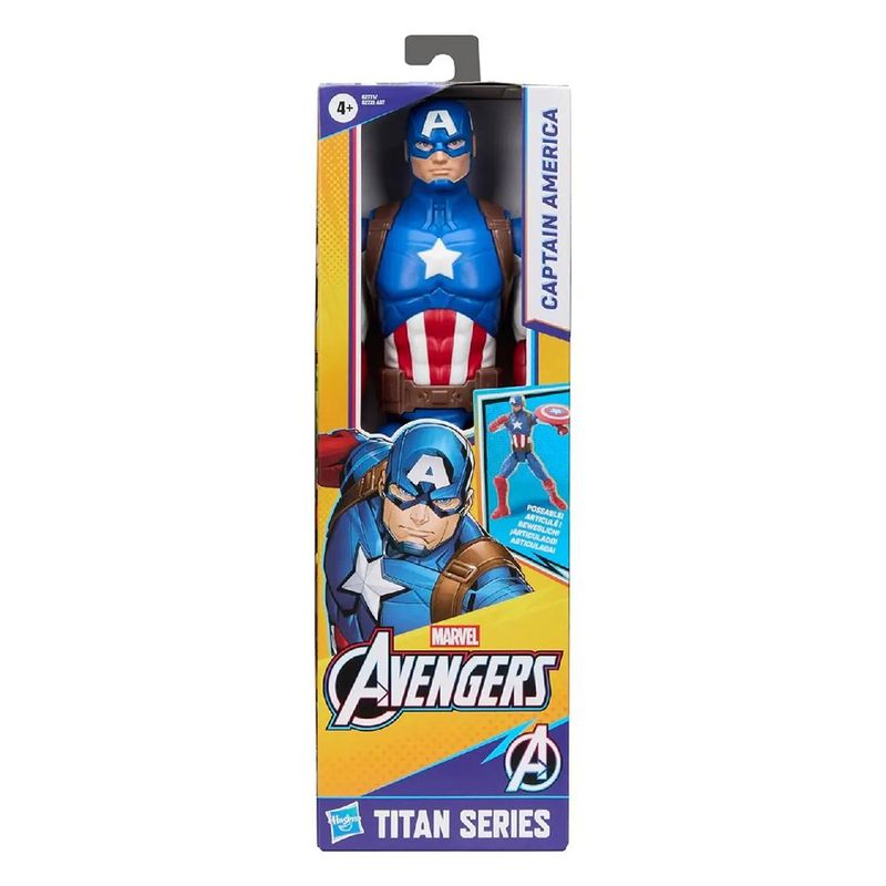 Figura de Acción Captain America Titan Series de 30 cm