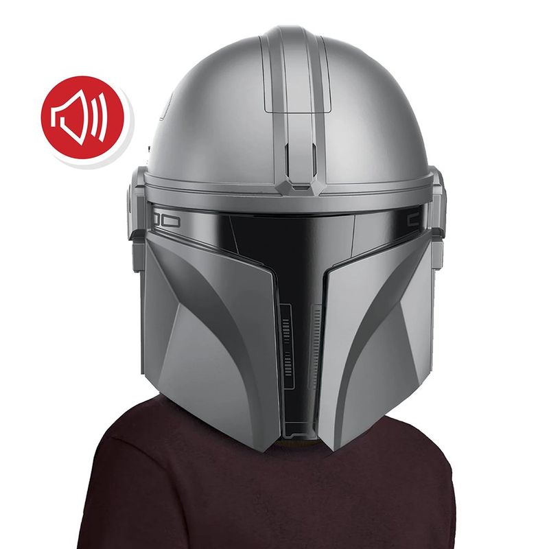 Máscara The Mandalorian con Frases y Efectos de Sonido