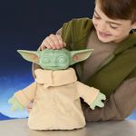 Figura Interactiva de Grogu con Sonidos y Movimientos de 25 Cm