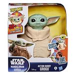 Figura Interactiva de Grogu con Sonidos y Movimientos de 25 Cm