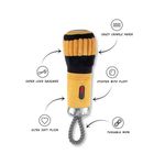 Peluche para Perro Diseño Linterna con Sonido y Cuerda Amarillo