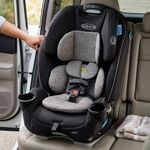 Silla de Carro 3 en 1 SlimFit con Portavasos Giratorios Color Negro