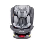 Silla de Carro Twist 2.0 Gris Giratoria 360° con Isofix y Arnés 5 Puntos Gris