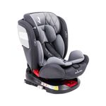 Silla de Carro Twist 2.0 Gris Giratoria 360° con Isofix y Arnés 5 Puntos Gris