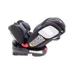 Silla de Carro Twist 2.0 Negro Giratoria 360° con Isofix y Arnés 5 Puntos Negro