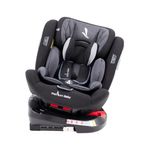 Silla de Carro Twist 2.0 Negro Giratoria 360° con Isofix y Arnés 5 Puntos Negro
