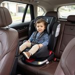 Silla de Carro Twist 2.0 Negro Giratoria 360° con Isofix y Arnés 5 Puntos Negro