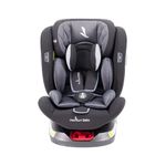 Silla de Carro Twist 2.0 Negro Giratoria 360° con Isofix y Arnés 5 Puntos Negro
