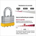 Candado de Acero Laminado 45 mm