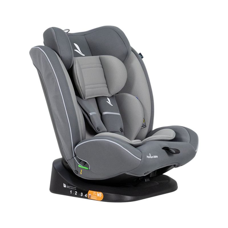 Silla de Carro Orbit Gris Multietapa 0 a 3 con Protección Lateral Gris