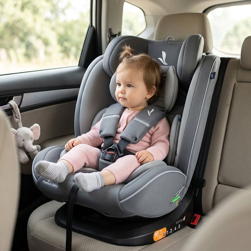 Silla de Carro Orbit Gris Multietapa 0 a 3 con Protección Lateral Gris