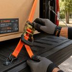 Set de 2 Sujetadores de Carga con Matraca de 1.5 Plg x 5 Metros