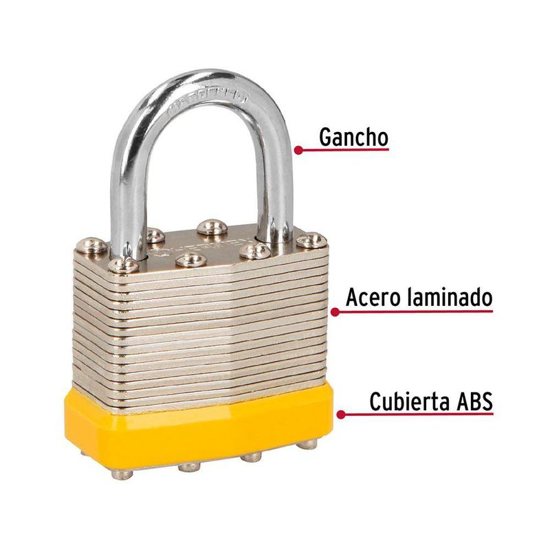 Candado Acero Laminado de 40 mm