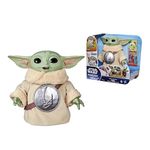 Figura Interactiva de Grogu con Accesorios de Comida de 16.5 Cm