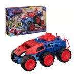 Vehículo de Spider-Man Super Chompin Tank 2 en 1 con Lanzador