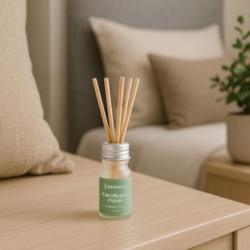 Difusor Mini con Varitas de Ratán Aroma Eucalyptus Oasis