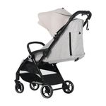 Carruaje de Paseo Compacto con Arnés 5 Puntos de 42 x 67 x 104 cm Gris