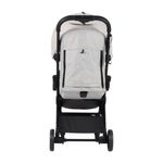 Carruaje de Paseo Compacto con Arnés 5 Puntos de 42 x 67 x 104 cm Gris