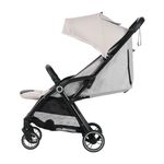 Carruaje de Paseo Compacto con Arnés 5 Puntos de 42 x 67 x 104 cm Gris