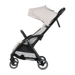 Carruaje de Paseo Compacto con Arnés 5 Puntos de 42 x 67 x 104 cm Gris