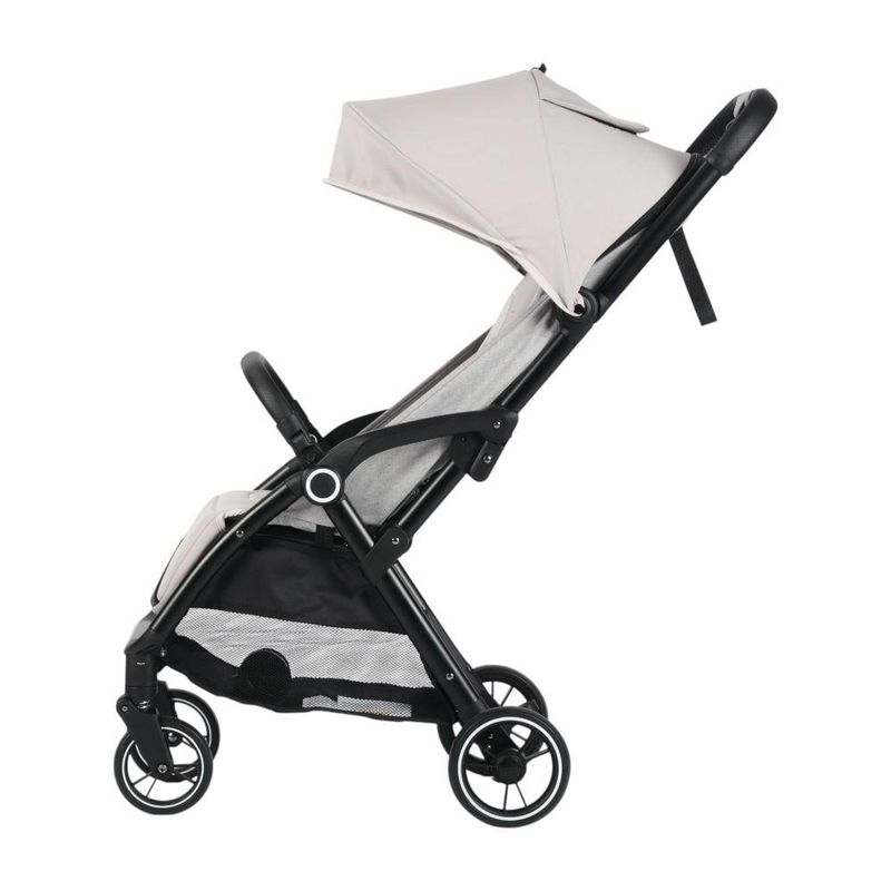 Carruaje de Paseo Compacto con Arnés 5 Puntos de 42 x 67 x 104 cm Gris