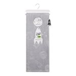 Frazada Infantil con Diseño Espacial en Relieve de 101 X 127 cm Color Gris