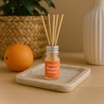 Difusor Mini con Varitas de Ratán Aroma Tropical Citrus