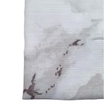 Cortina con Ganchos para Baño de 183 x 178 cm Diseño Mármol Gris