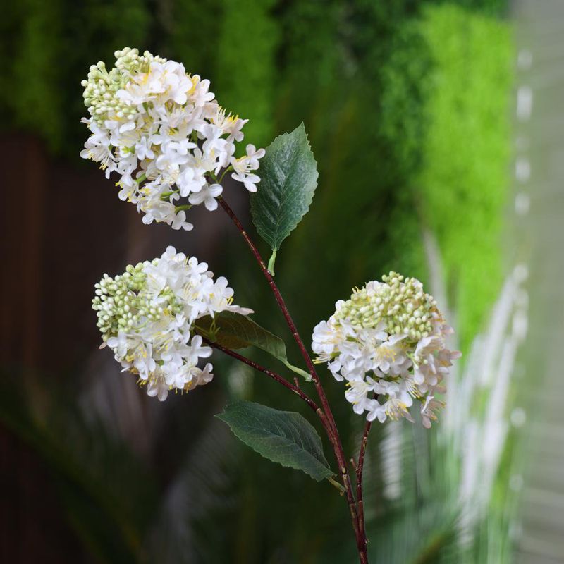 Rama de Blossom Artificial Color Blanco