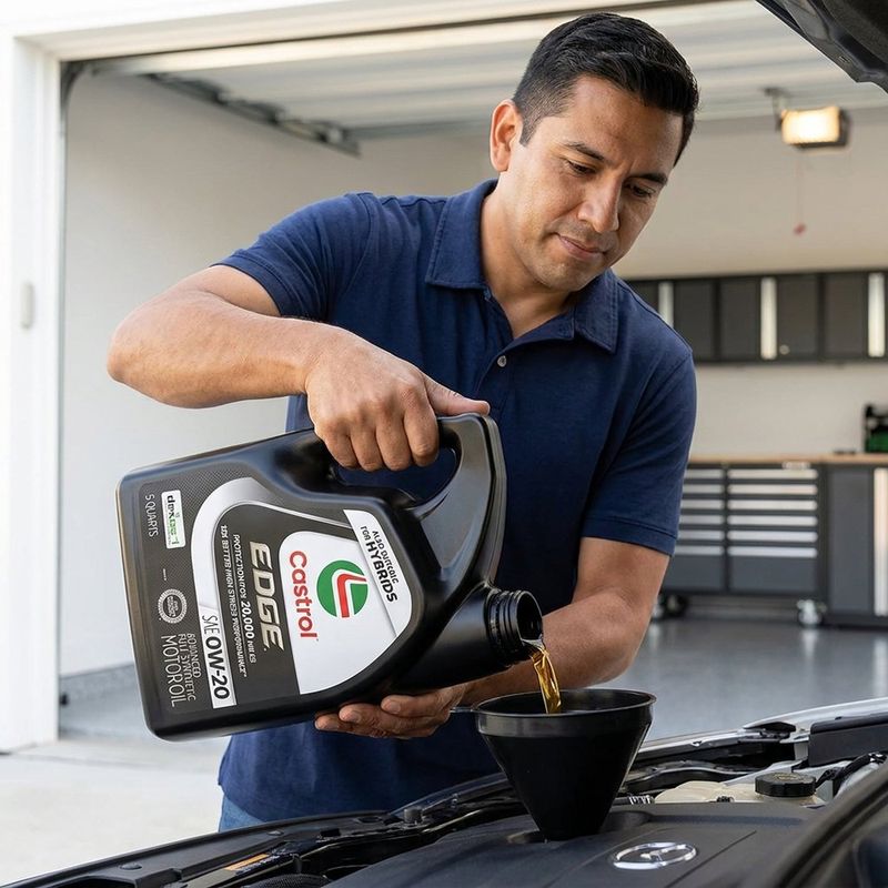 Aceite de Motor Edge Full Sintético SAE 0W-20 de 4.73 Litros para Auto