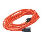 Extensión Eléctrica Profesional Calibre 16 de 7.5 Metros Color Naranja