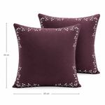Funda de Cojín 65 x 65 cm 100% Algodón 200 Hilos Diseño Elysia