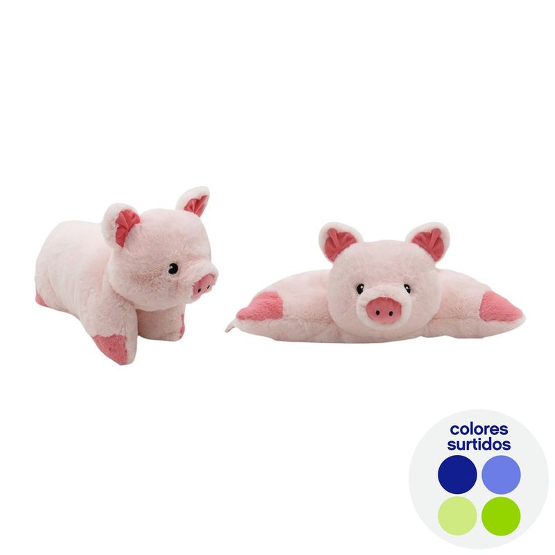 Peluche Plegable Suave Diseño de Animalitos Presentación Surtida