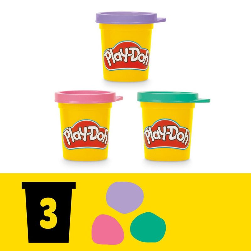 Set Play-Doh de Panadería Portátil Minnie Mouse Multicolor