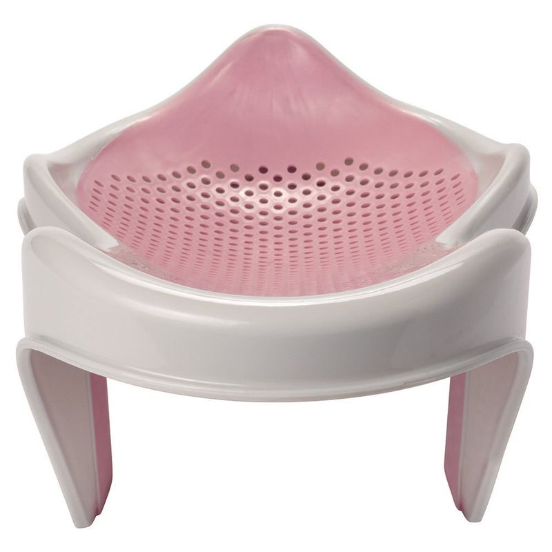 Soporte Reductor de Bañera Ergonómico para Bebé Color Rosado