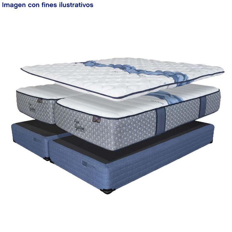 Pillow Top Tamaño King Semi Firme Five System
