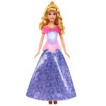 Muñeca Disney Princess Aurora con Vestido Transformable Rosado a Azul y Luces