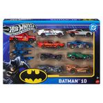 Set de Caritos de Batman Coleccionables Escala 1:64 de 10 piezas