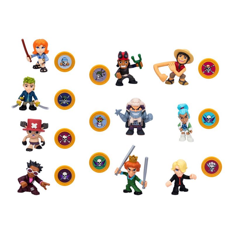 Mini Figura de Acción Coleccionable de One Piece Serie 1 - Diseños Surtidos
