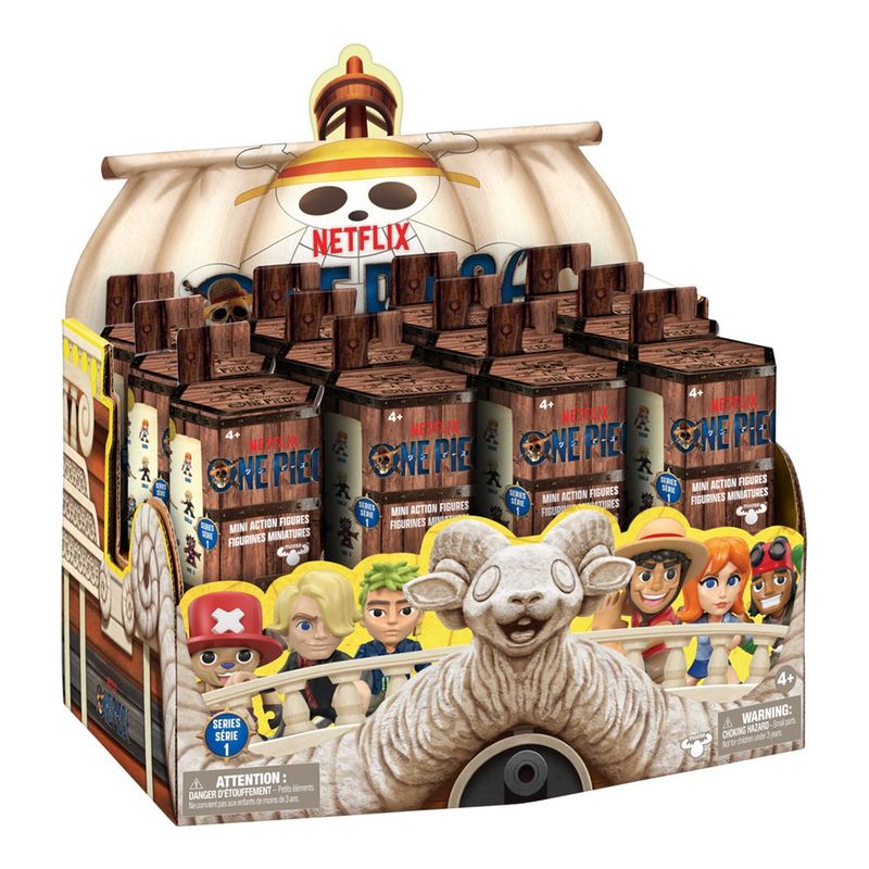 Mini Figura de Acción Coleccionable de One Piece Serie 1 - Diseños Surtidos