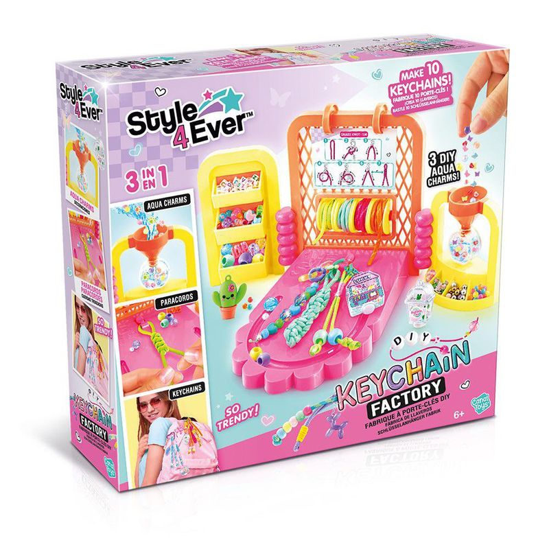 Set de Creación de Llaveros Personalizados DIY 3 en 1 Multicolor