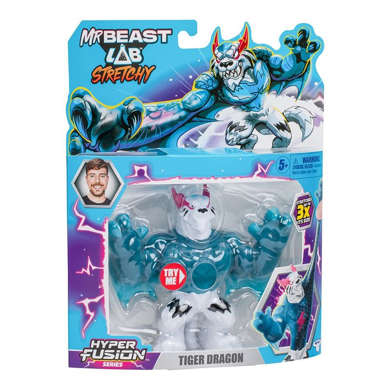 Figura Acción Elástica Lab Hyper Fusion Serie Stretchy - Diseños Surtidos