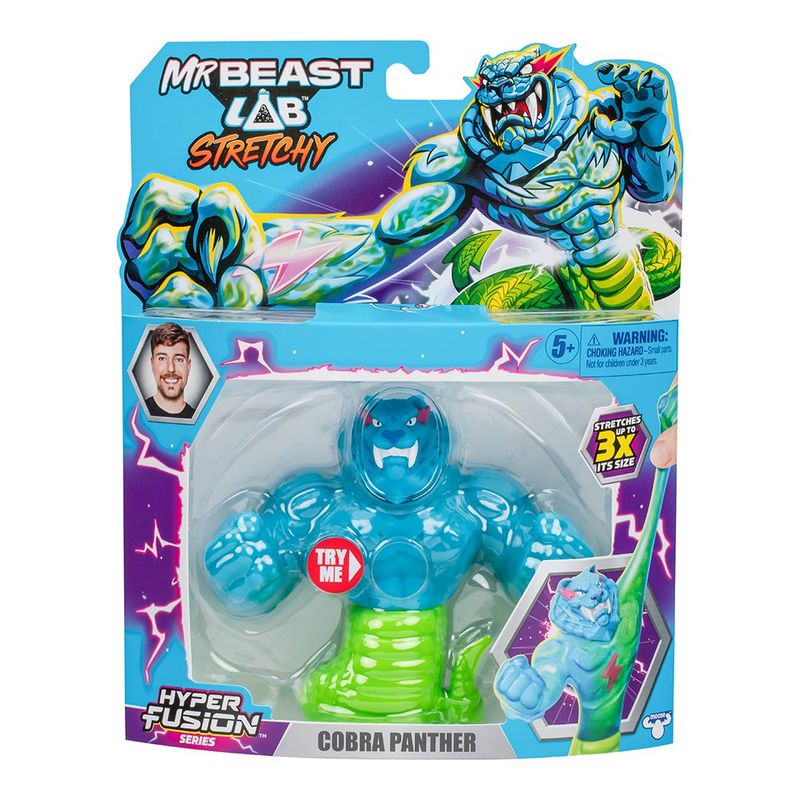 Figura Acción Elástica Lab Hyper Fusion Serie Stretchy - Diseños Surtidos