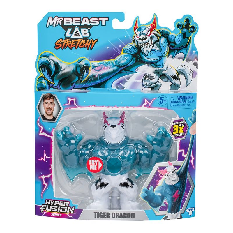 Figura Acción Elástica Lab Hyper Fusion Serie Stretchy - Diseños Surtidos